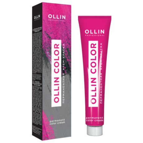 OLLIN Professional Color перманентная крем-краска для волос, 60 мл, 7/6 русый красный