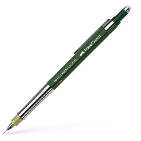 Faber-Castell Механический карандаш Vario L HB, 0,35 мм 1 шт. зелёный