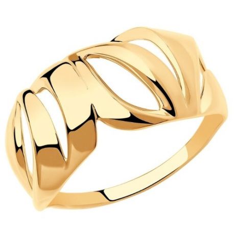 SOKOLOV Кольцо из красного золота 018660, размер 16.5