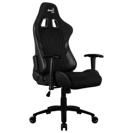 Компьютерное кресло AeroCool Aero 1 Alpha игровое, обивка: текстиль, цвет: черный