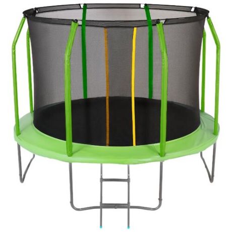 Каркасный батут JUMPY Premium 10 FT 305х305х238 см green