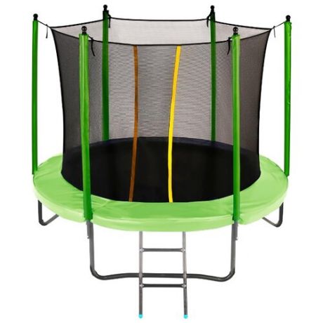 Каркасный батут JUMPY Comfort 8 FT 244х244х214 см green