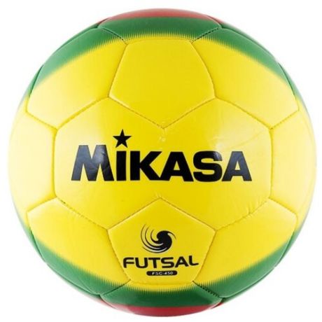Футбольный мяч Mikasa FSC-450 красный/желтый/зеленый 4