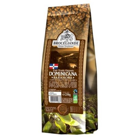 Кофе молотый Broceliande Dominicana Barahona, 250 г