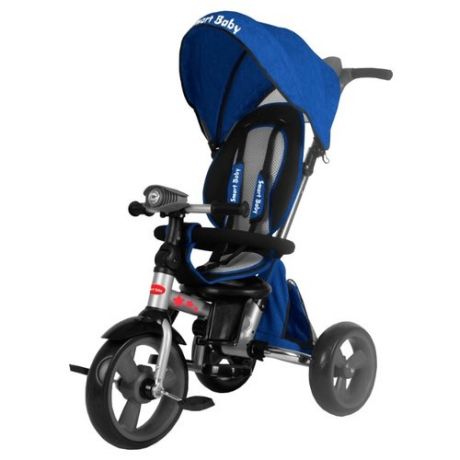 Трехколесный велосипед Smart Baby Travel TS2 синий