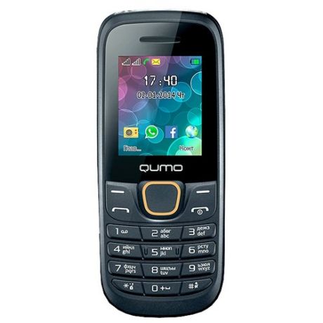 Телефон Qumo Push 184 GPRS черный