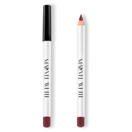 Marvel Cosmetics White Карандаш для губ 421 PARIS (Розовое Вино)