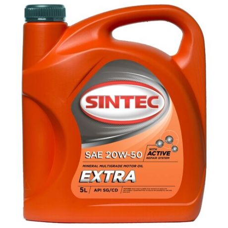 Моторное масло SINTEC Extra 20W-50 5 л