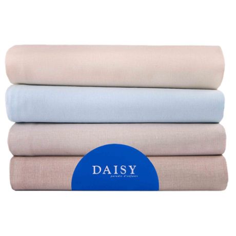 Многоразовые пеленки Daisy перкаль 90х145 комплект 4 шт бежевый