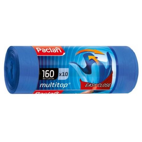 Мешки для мусора Paclan Multitop 160 л (10 шт.) синий