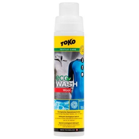 Жидкость TOKO Eco Wool Wash, 0.25 л, бутылка