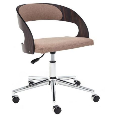 Компьютерное кресло TetChair Jazz офисное, обивка: текстиль, цвет: коричневый/коричневый 1811-5