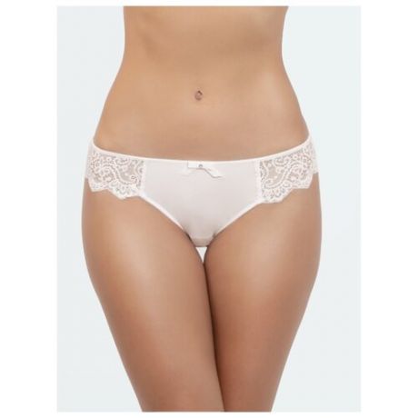 Vis-a-Vis Трусы бикини низкой посадки Delicate с кружевом, размер S, ivory