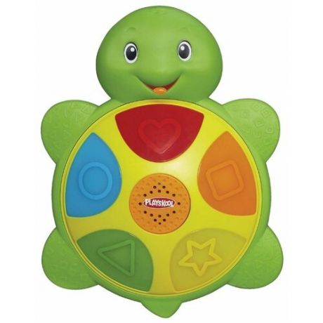 Интерактивная развивающая игрушка Playskool Черепашка "Цвета и Формы" зеленый