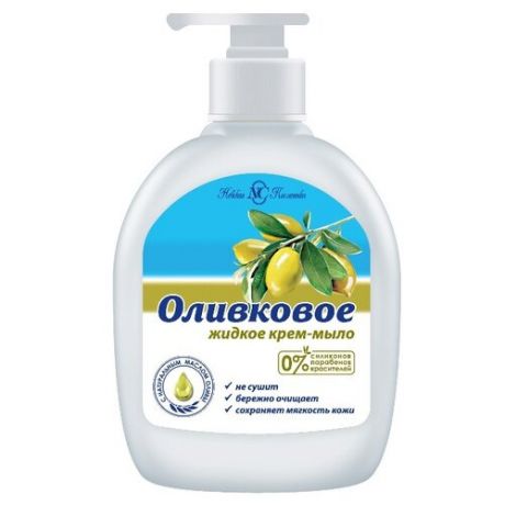 Жидкое крем-мыло Невская Косметика Оливковое, 300 мл