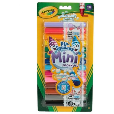Crayola Мини-фломастеры 14 шт. (8343)