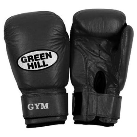 Боксерские перчатки Green hill Gym (BGG-2018) черный 10 oz