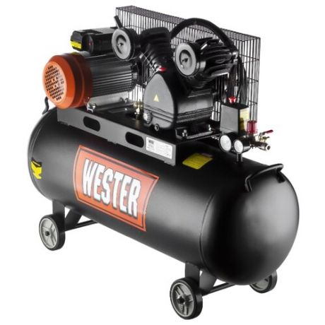 Компрессор масляный Wester WBK2200/100PRO, 100 л, 2.2 кВт