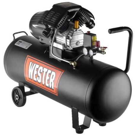 Компрессор масляный Wester WK2200/100PRO, 100 л, 2.2 кВт