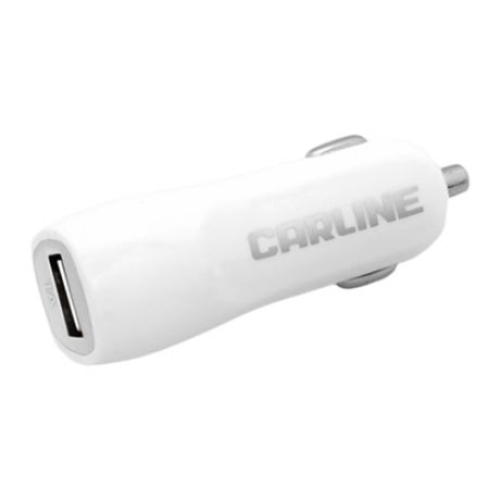 Автомобильная зарядка CARLINE CH-1U белый