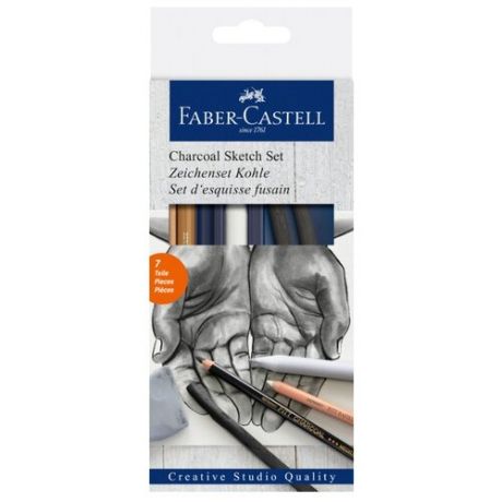 Faber-Castell Набор для рисования углем Charcoal Sketch set (114002)
