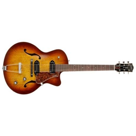 Полуакустическая гитара Godin 5th Avenue CW Kingpin II cognac burst