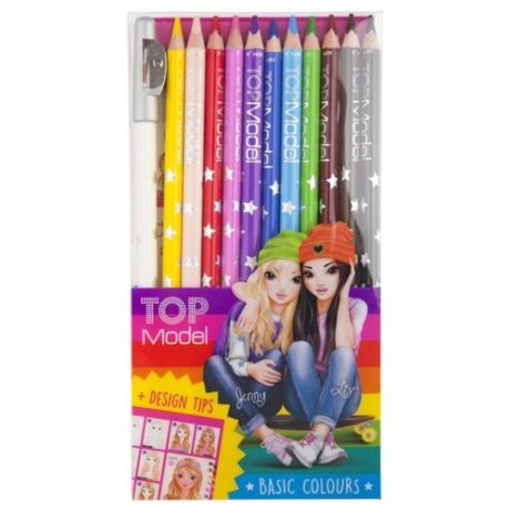 TOPModel Цветные карандаши Basic colours 12 цветов (6694)