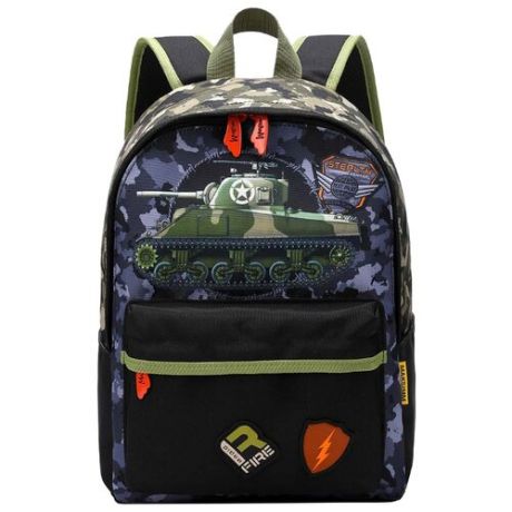 Maksimm рюкзак К716, зеленый/черный