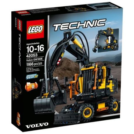 Пневматический конструктор LEGO Technic 42053 Экскаватор Volvo EW 160E