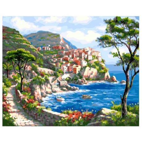 ВанГогВоМне Картина по номерам "Райский уголок", 40х50 см (ZX 20652)
