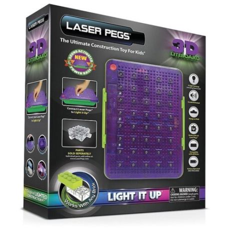 Дополнительные детали Laser Pegs 3D Lite Board LB 1105B