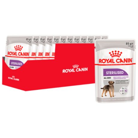 Влажный корм для стерилизованных собак Royal Canin 12шт. х 85г