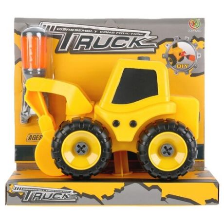 Винтовой конструктор Kaile Toys Truck KL702-1 Строительная техника