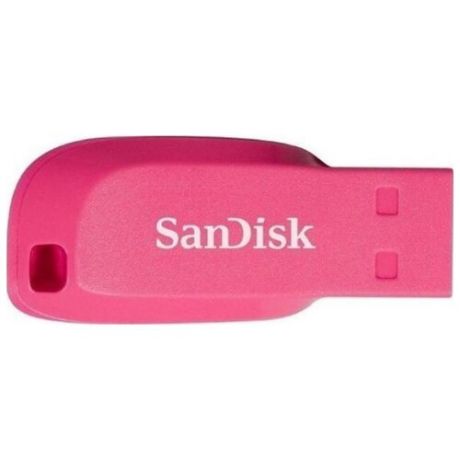 Флешка SanDisk Cruzer Blade 64Gb (розовый) розовый