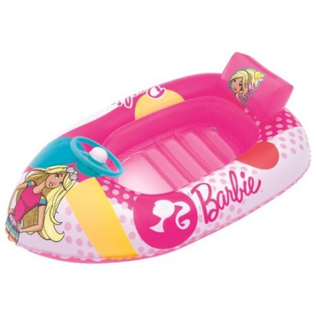 Лодочка надувная Bestway Barbie 93204 BW розовый