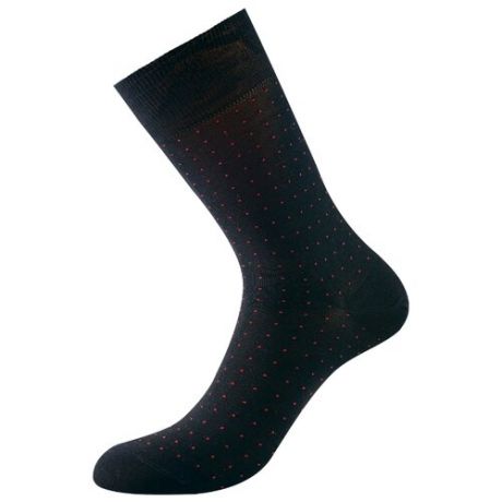 Носки Philippe Matignon Punto, размер 39-41, nero/rosso