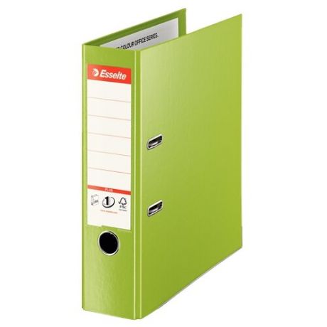 Esselte Папка-регистратор No.1 Power Vivida plus А4+, пластик, 80 мм зеленый