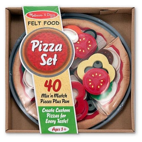 Набор продуктов Melissa & Doug Pizza Set 3974 разноцветный