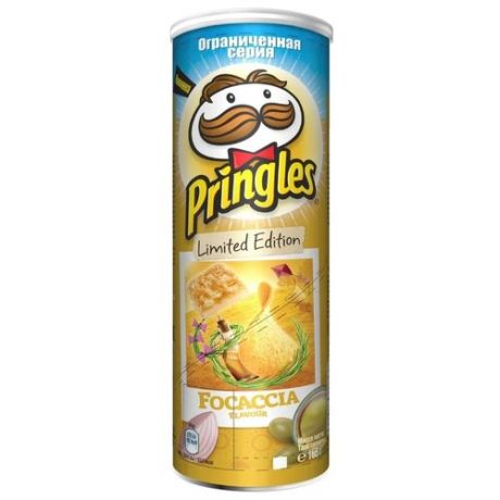 Чипсы Pringles Focaccia картофельные, 165 г