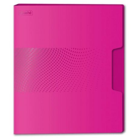 Attache Папка с зажимом Digital А4+, 18 мм, пластик розовый