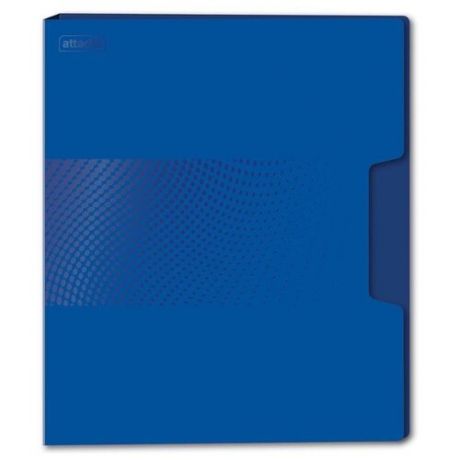 Attache Папка с зажимом Digital А4+, 18 мм, пластик синий