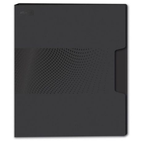 Attache Папка с зажимом Digital А4+, 18 мм, пластик черный