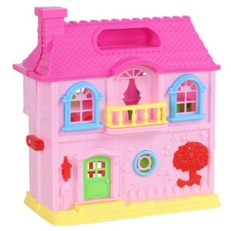 Kebao Toy Happy Family House JB202227, розовый