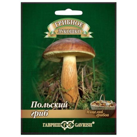 Мицелий грибов Гавриш Грибное лукошко Польский гриб на зерновом субстрате 15 мл