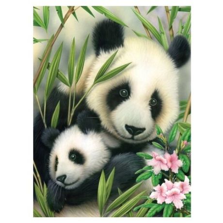 Royal & Langnickel Картина по номерам "Панда с малышом" 22,2х28,9 см (PJS39)