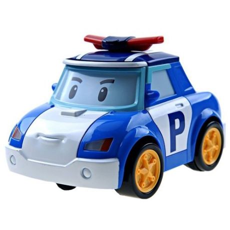Легковой автомобиль Silverlit Robocar Poli Поли (83187) 15 см белый/синий