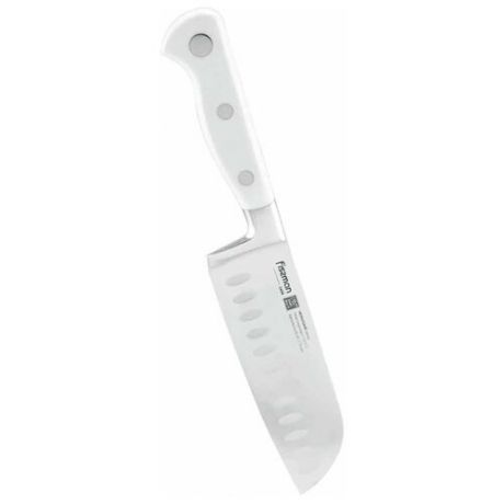 Fissman Нож сантоку Monogami 15 см белый