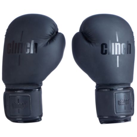 Боксерские перчатки Clinch Mist черный 12 oz