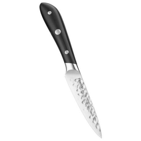 Fissman Нож для овощей Hattori hammered 10 см черный