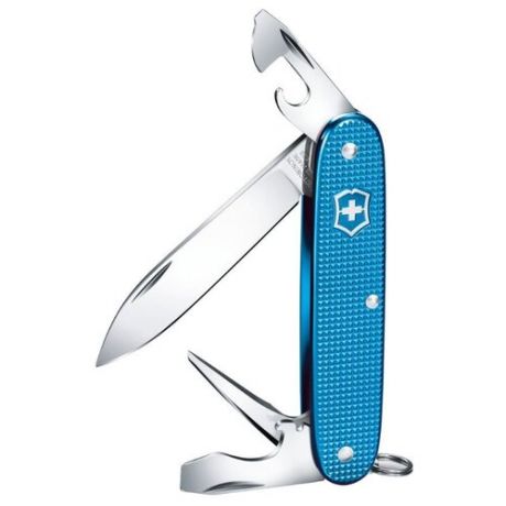 Нож многофункциональный VICTORINOX Pioneer Alox Limited Edition 2020 (8 функций) aqua blue